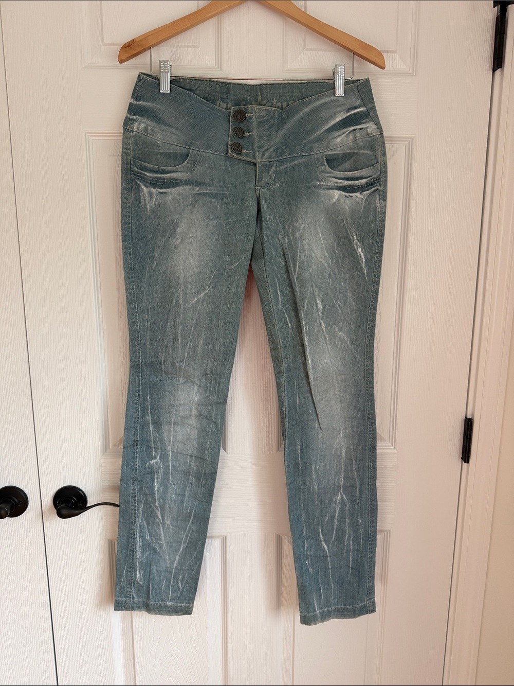 Planet Girls Jeans Size 42 (Approx. US Size 8) Soft Stretch Denim